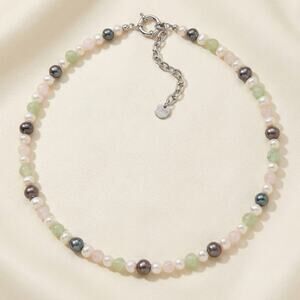 Rimor Jewelry Retired Freshwater Pearl Choker Necklace 15" RARE DISCONTINUED